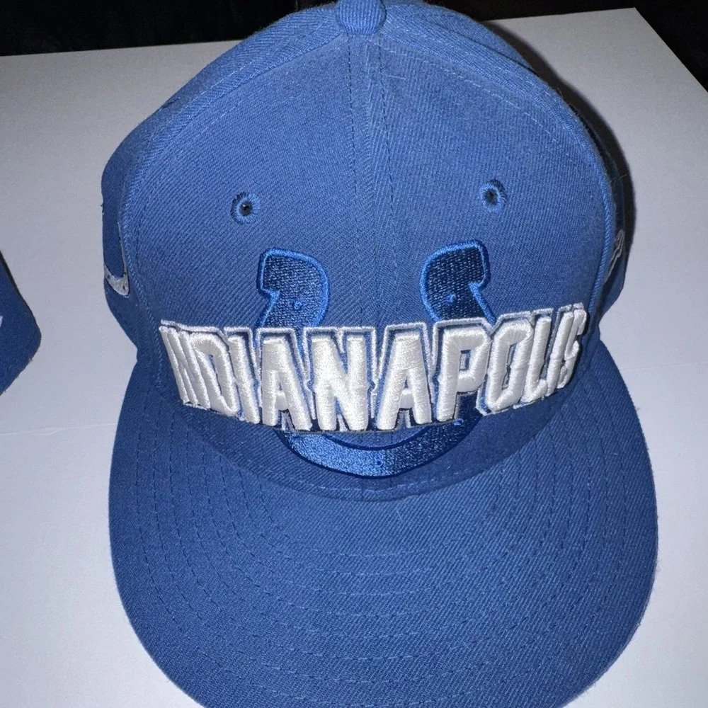 Indianapolis Colts NFL Hat Cap Lot New Era 7 1/2 Football Officially Licensed